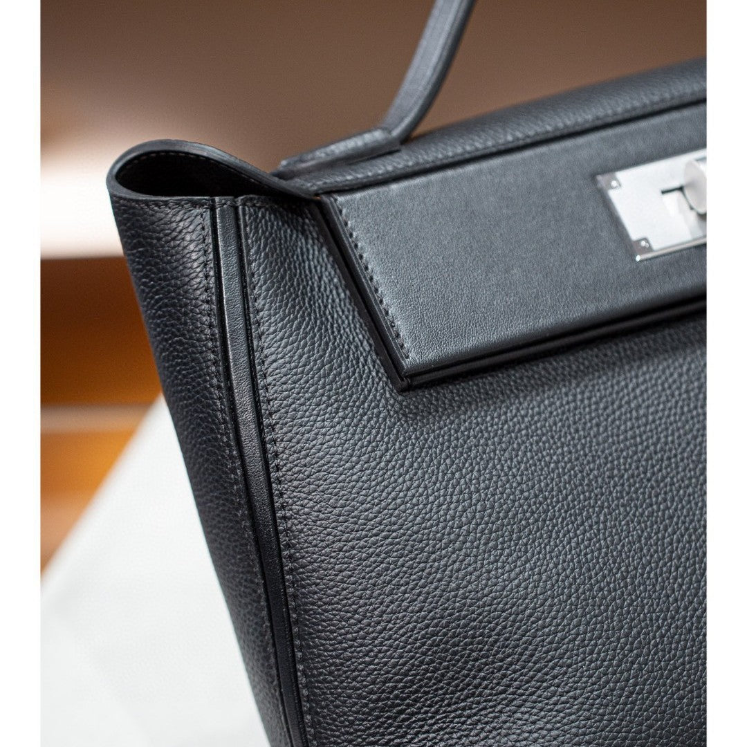 Version Original Cowhide All-steel Hardware Brushed Edge Crossbody Bags