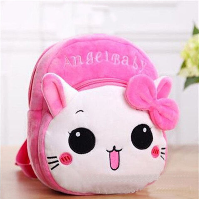 Classy Cute For Boys Cartoon Plush Backpacks