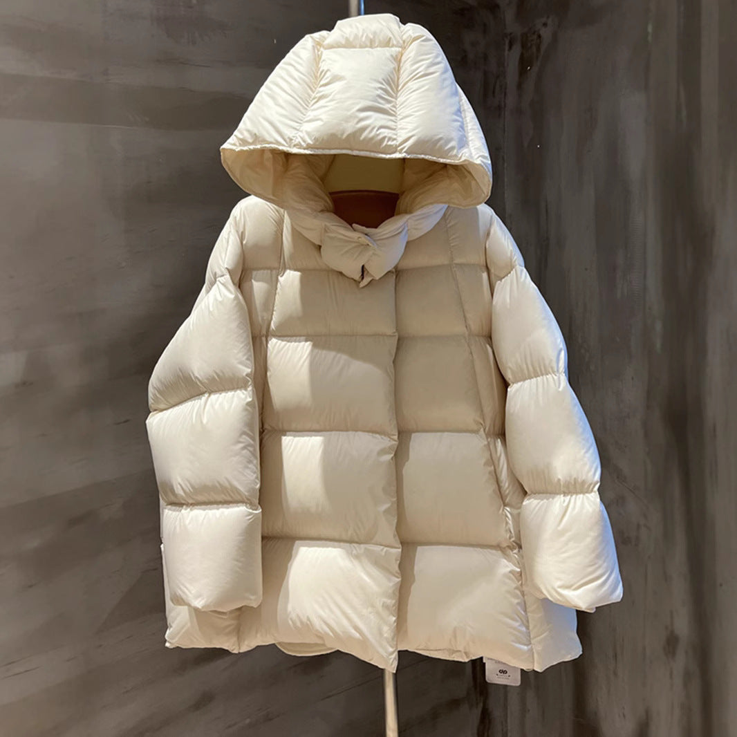 High-grade Light Luxury White Duck Down Jackets