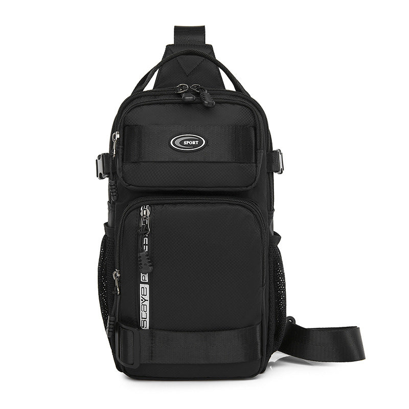 Men's Beautiful Durable Pretty Multifunctional Simple Men's Chest Bags