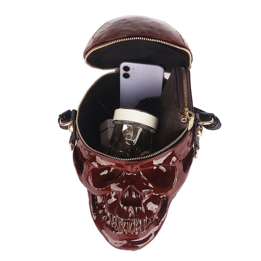 Women's & Men's & Fashion Halloween Series Cool Three-dimensional Shoulder Bags