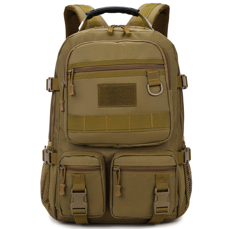 Men's Waterproof Expansion Computer College Book Combat Sports Backpacks