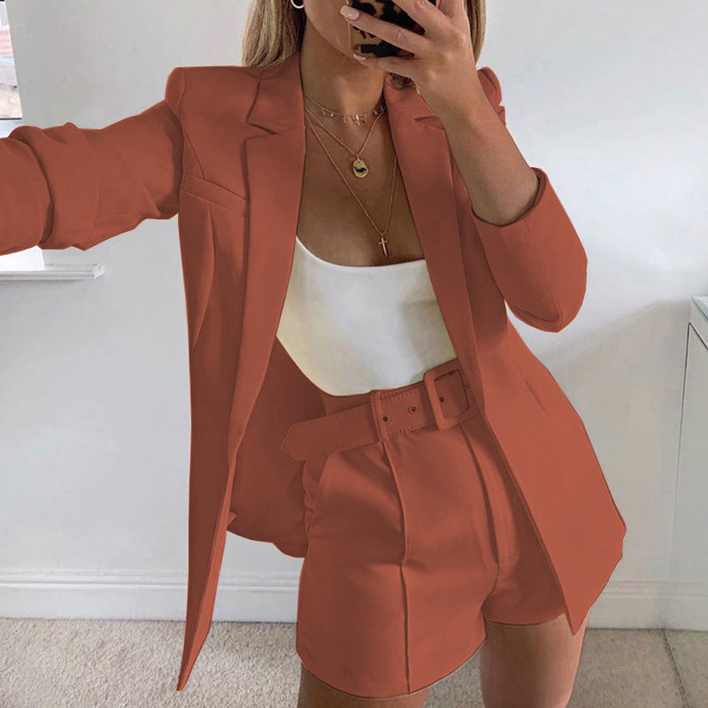 Stylish Graceful Fashion Sexy Temperament Casual Small Suit