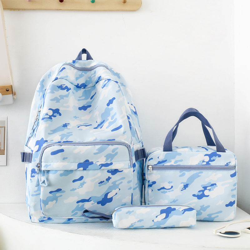 Female Large Capacity Durable Tide Primary Backpacks