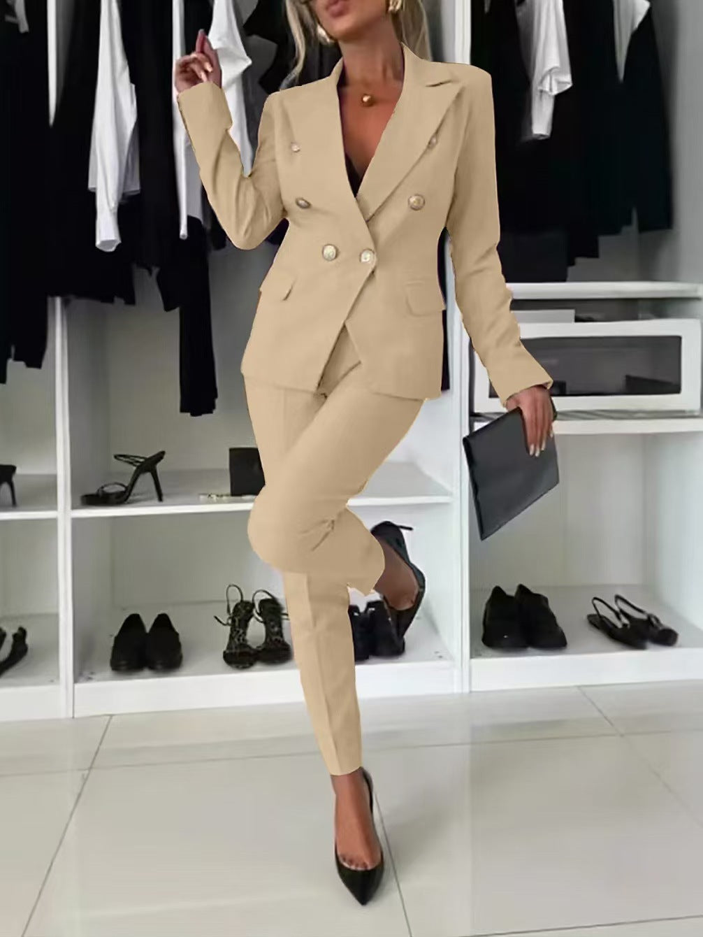 Classic Casual Slim Fit Elegant Business Suits