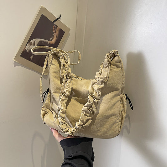 Design Canvas Underarm Woman Cotton Dress Shoulder Bags
