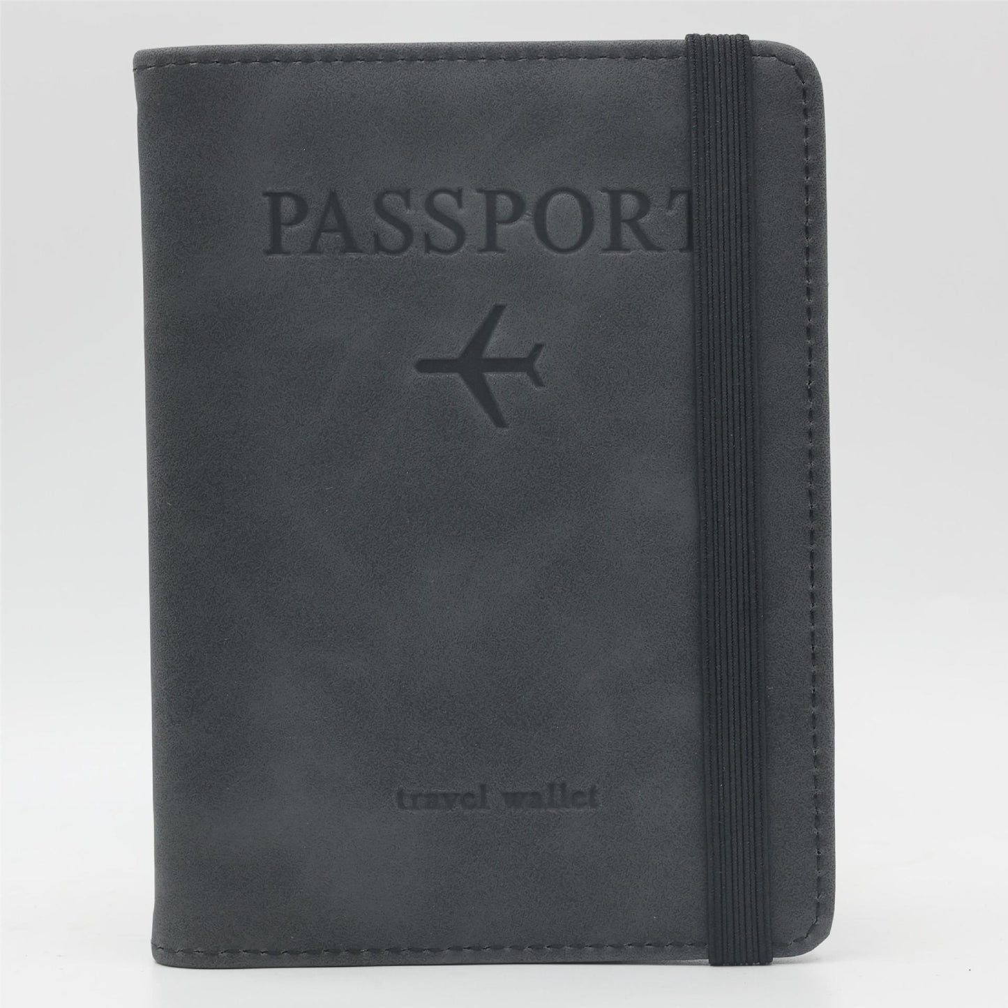 Cover Document Portable Lightweight Leather Clutch Id Package