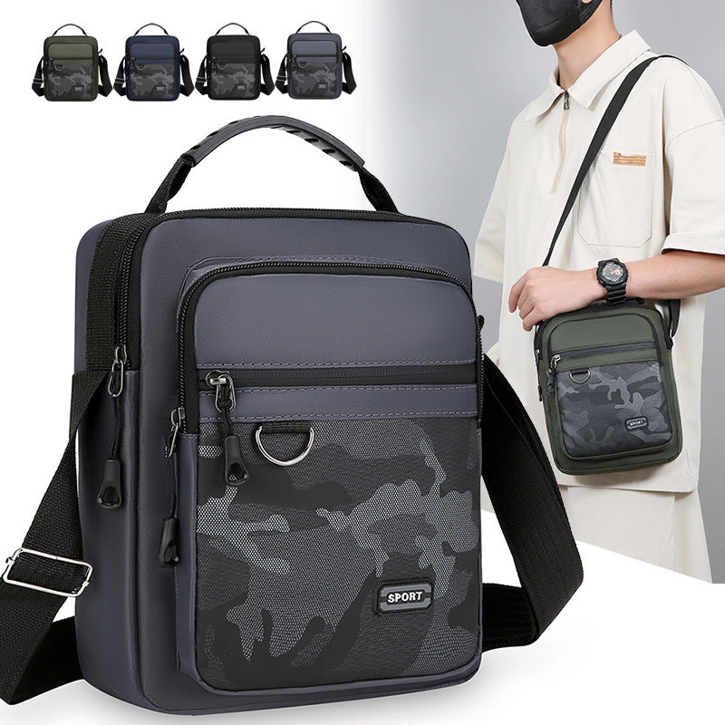 Men's Multifunctional Korean Style Minimalism Trendy Large Men's Chest Bags
