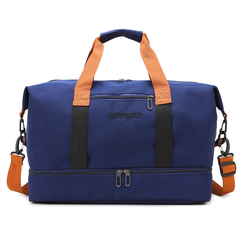 Boarding Contrast Color Retro Yoga Mat Travel Bags