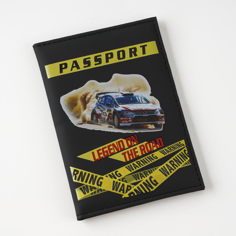 Challenge Blood Style Creative Passport Cover Card Holder