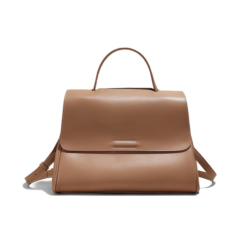 Women's Niche High-grade Cowhide Big Large Capacity Handbags