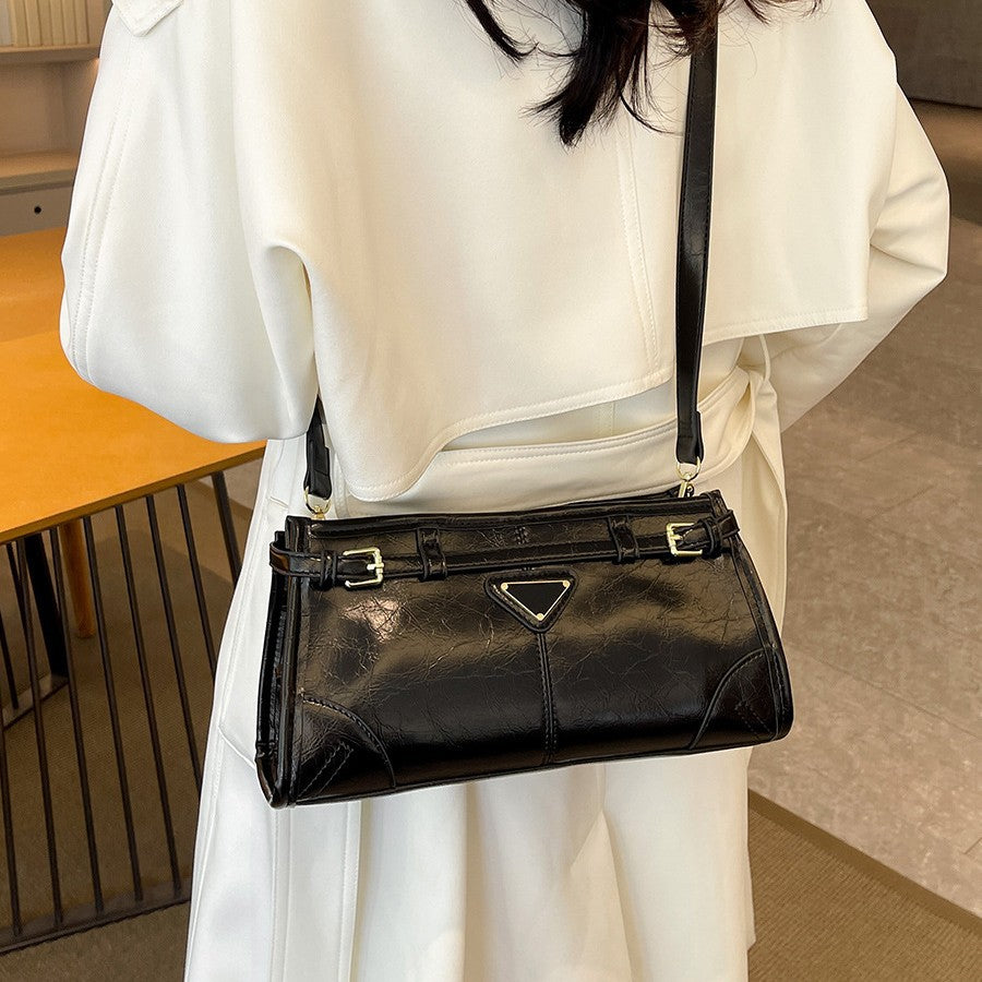 Women's Fashion Trend Pillow Retro Advanced Texture Crossbody Bags