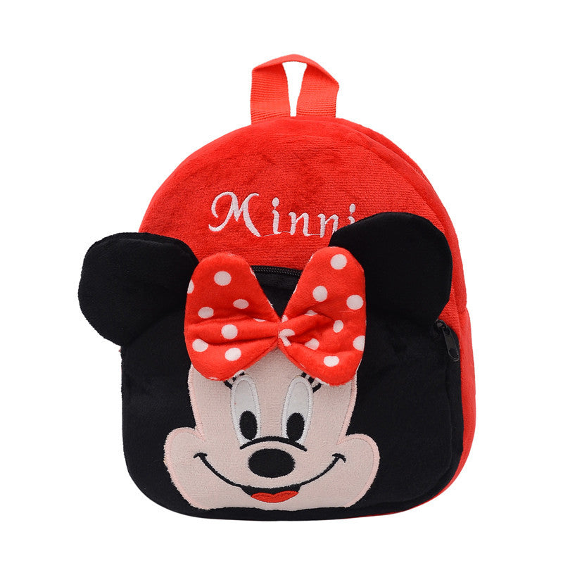 Classy Cute For Boys Cartoon Plush Backpacks