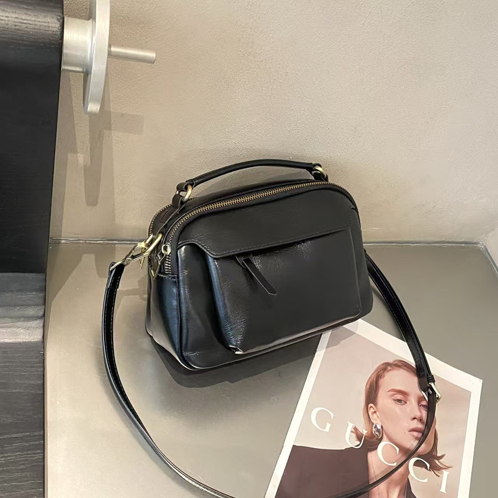 Women's Genuine Leather Fashion High Sense Cell Crossbody Bags