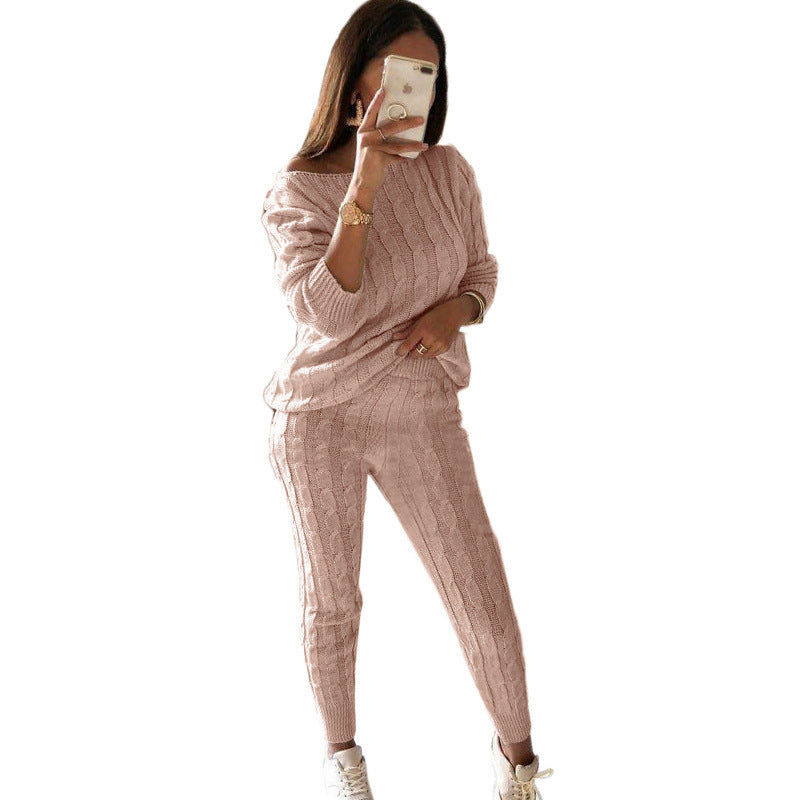 Women's Versatile Trendy Fashion Solid Color Sweaters