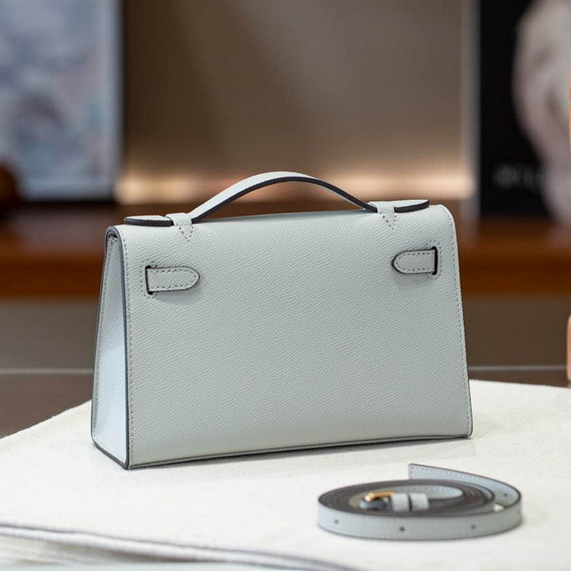 Women's Palm Print Cowhide Mini Generation Kelly Fashion Bags