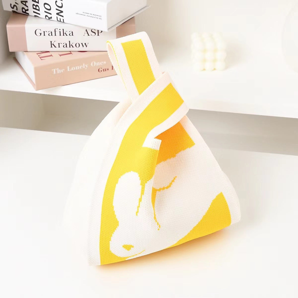 Festival Rabbit Knit Gift Packing Large Capacity Baking Tote Bags