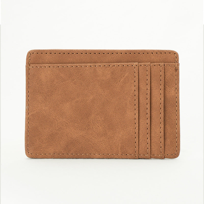 Vintage Neutral Credit Fashion Light Multiple Card Holder