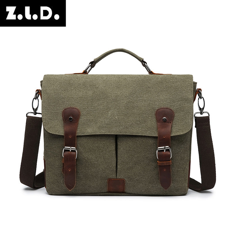 Men's Pretty Classy Durable Canvas Computer Men's Messenger Bags