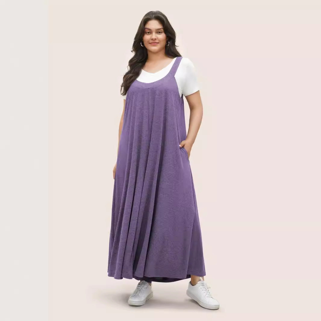 Attractive Popular Women's Loose Casual Culottes Jumpsuits