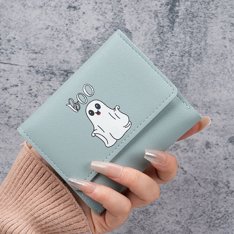 Women's Personality Short Three-in-one Trend Mini Ladies Wallets