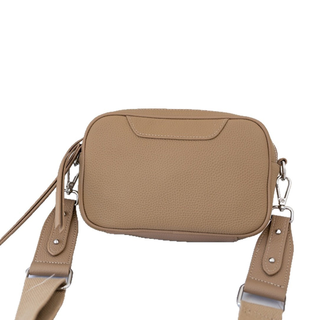 Elegant Women's Nine First Layer Cowhide Crossbody Bags