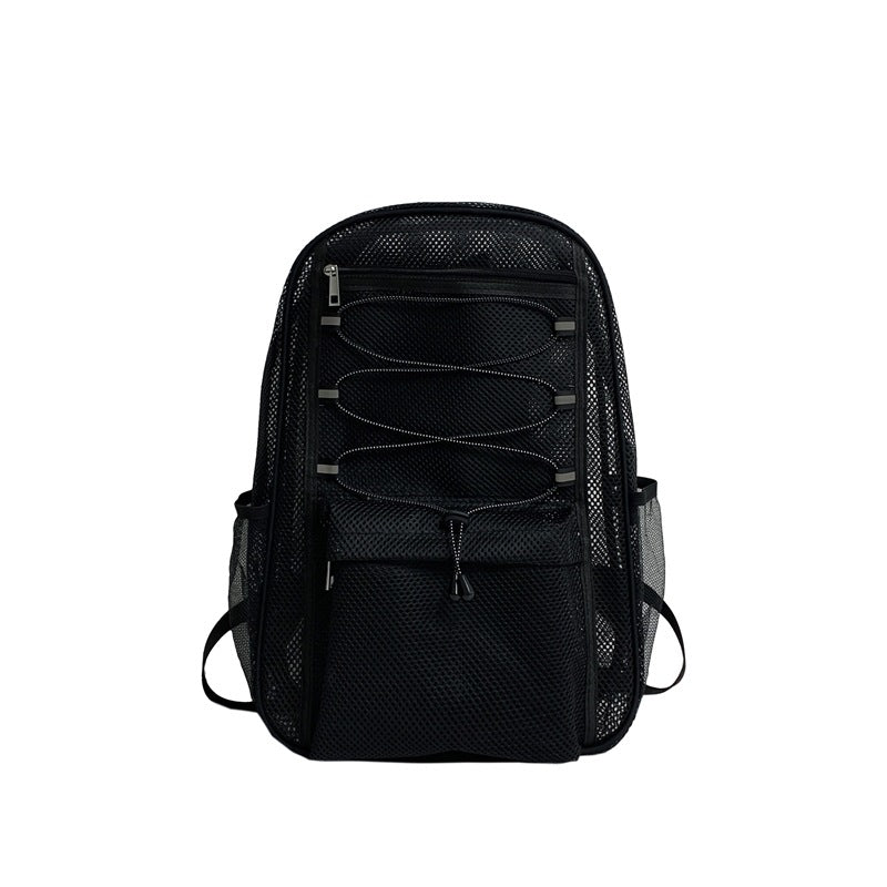 Beautiful Mesh Large Capacity Beach Breathable Backpacks