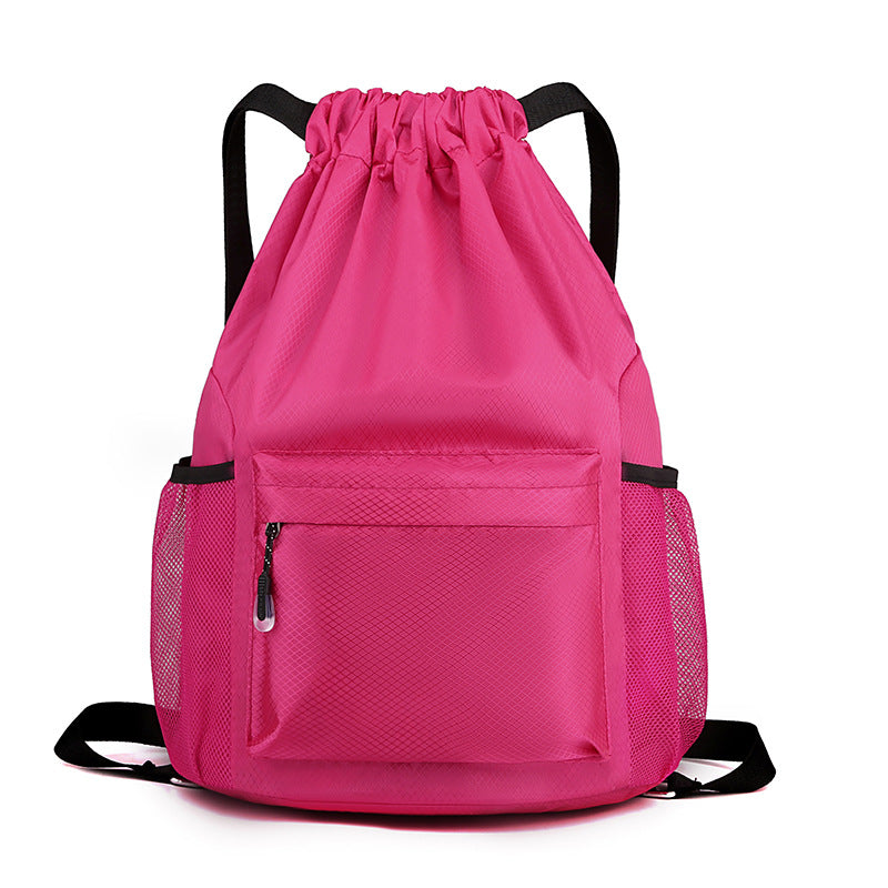 Women's Drawstring Easy Large Capacity Oxford Cloth Sports Backpacks