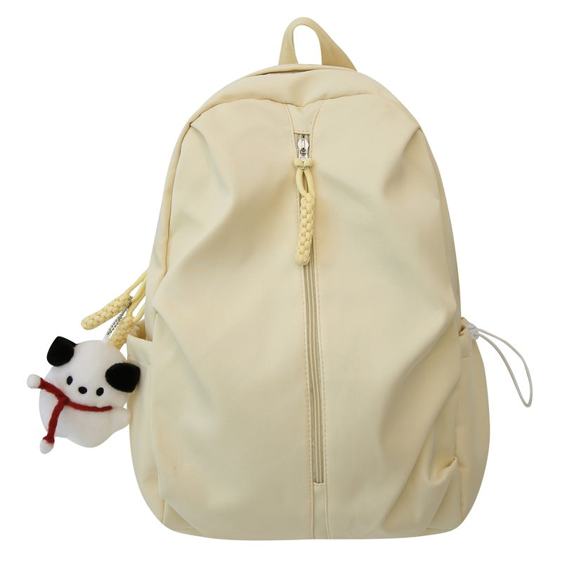 Size Simple Junior Senior High Lightweight Camp Middle School Students' Schoolbags