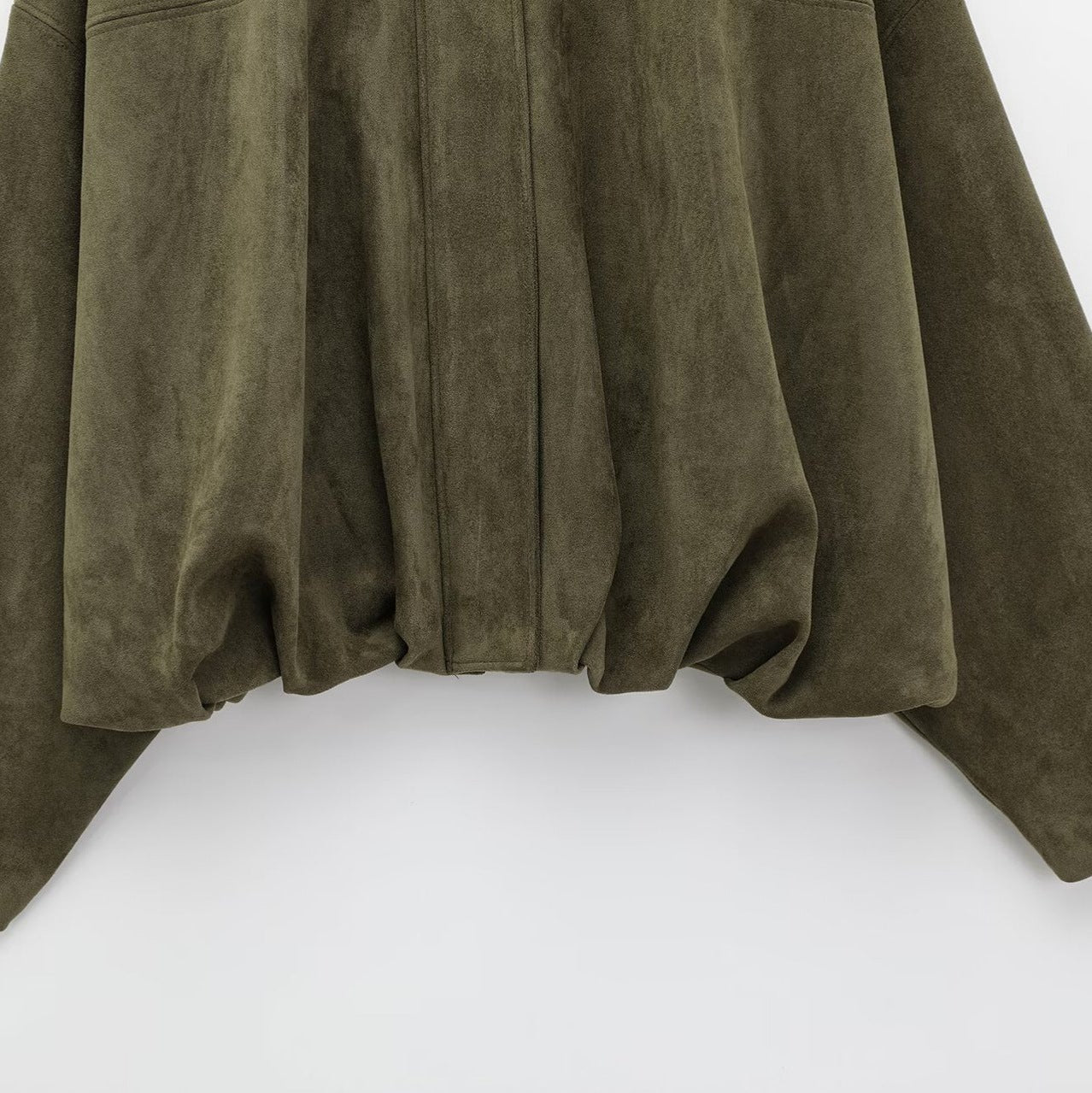 Women's Summer Commuter Fashionable Suede Texture Pilot Jackets
