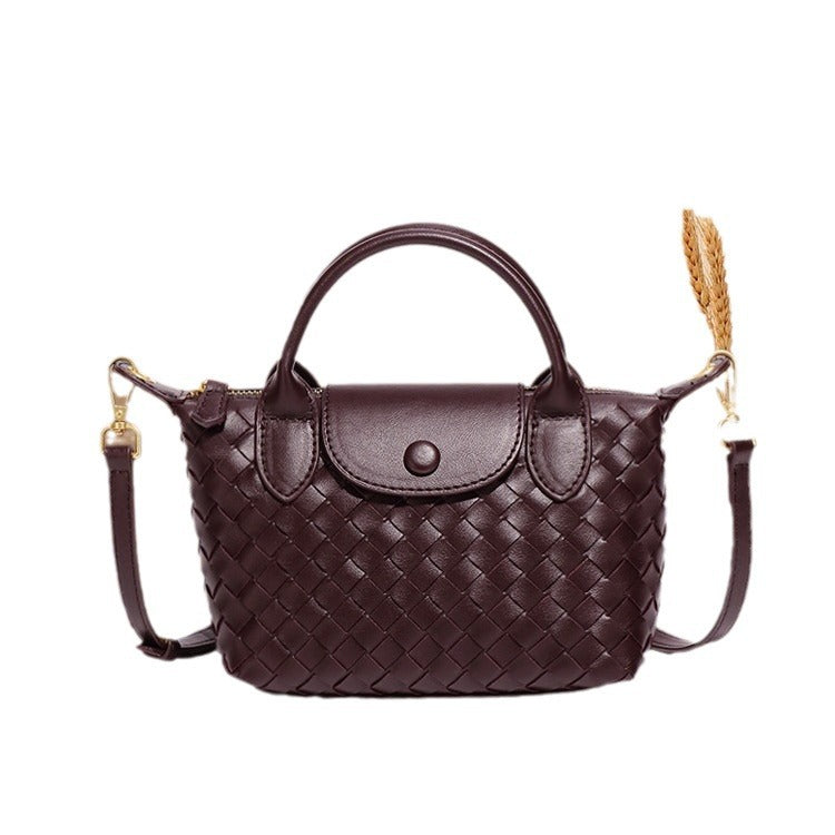 Comfortable Classic Women's Woven Dumpling Fashion Bags