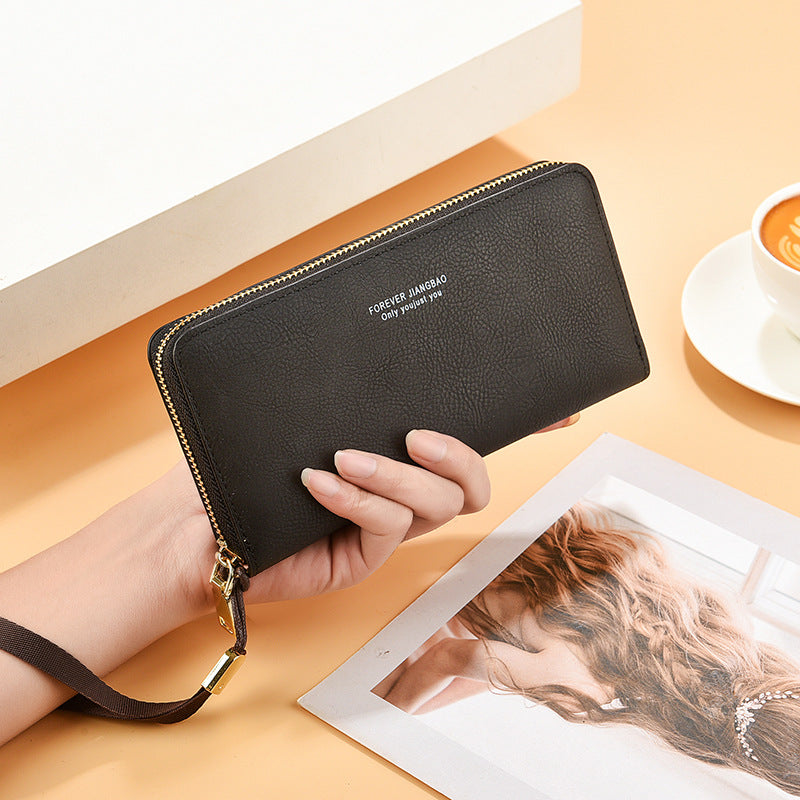 Women's Clutch Long Korean Multifunctional Mobile Female Ladies Wallets
