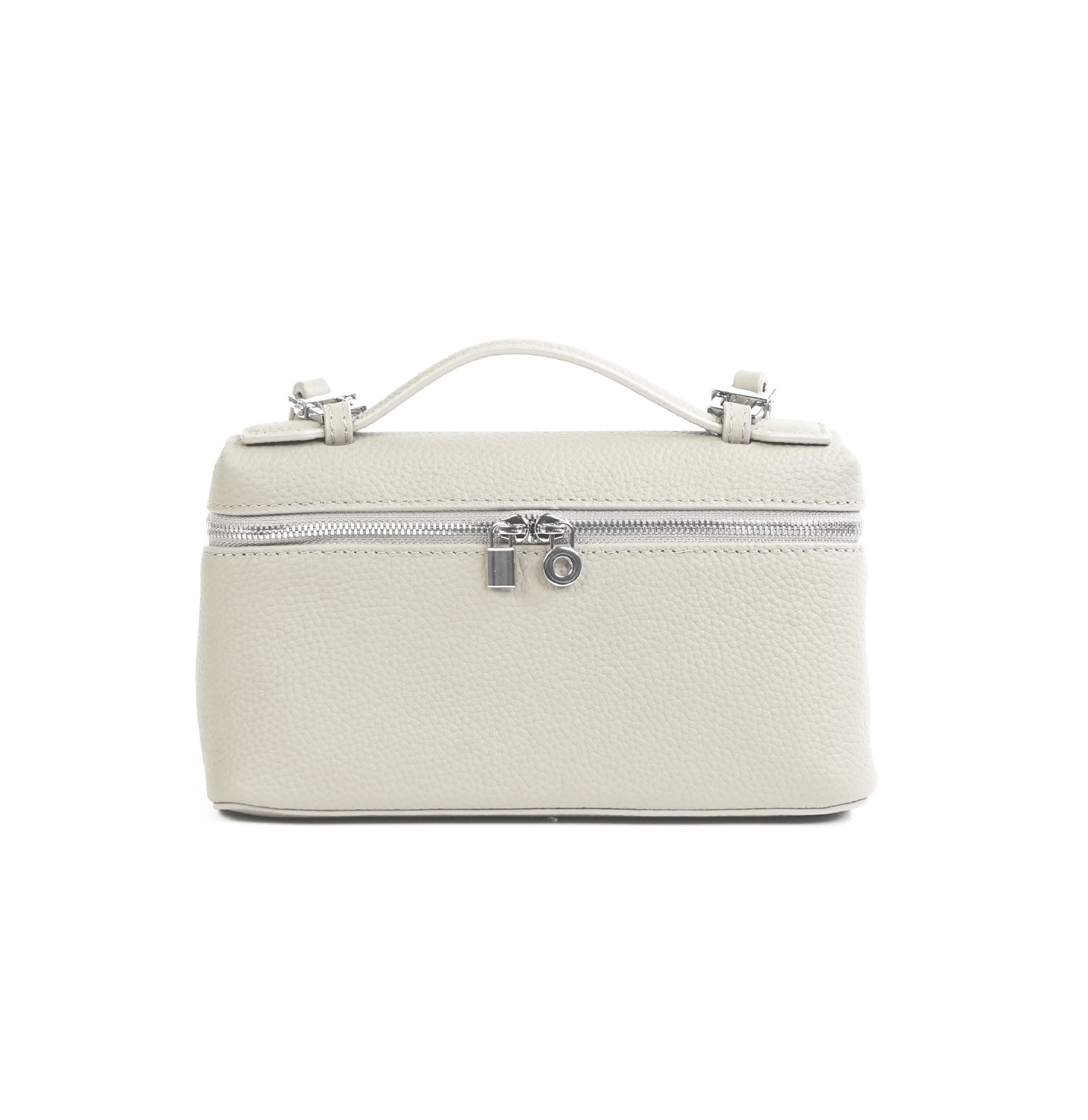 Women's First Layer Cowhide Lunch Box Genuine Handbags