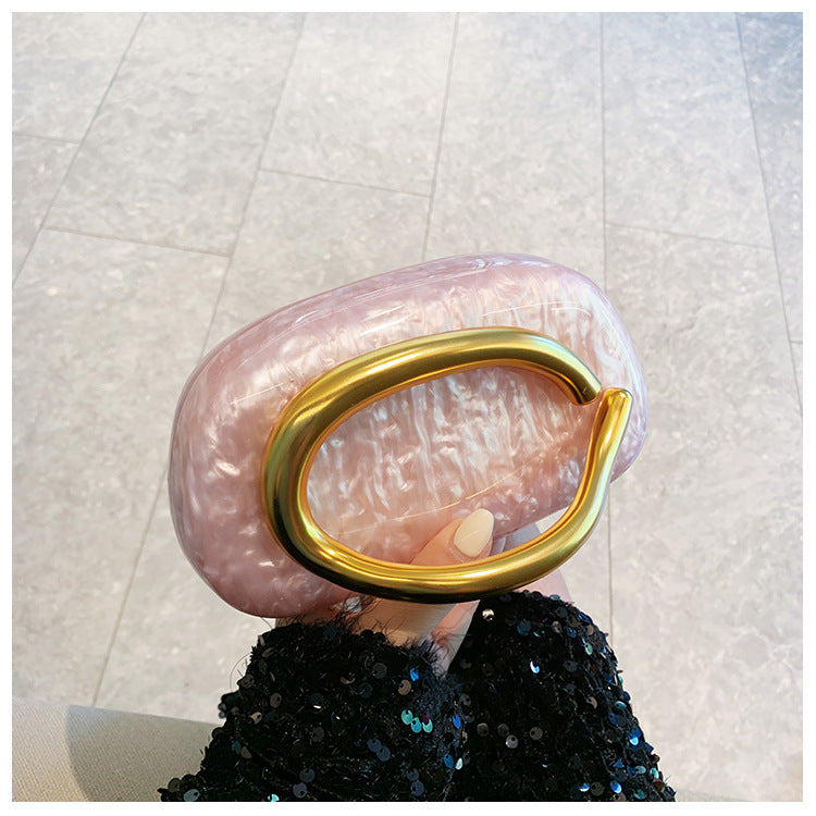 Chain Acrylic High-grade Hand Dinner Dress Bags