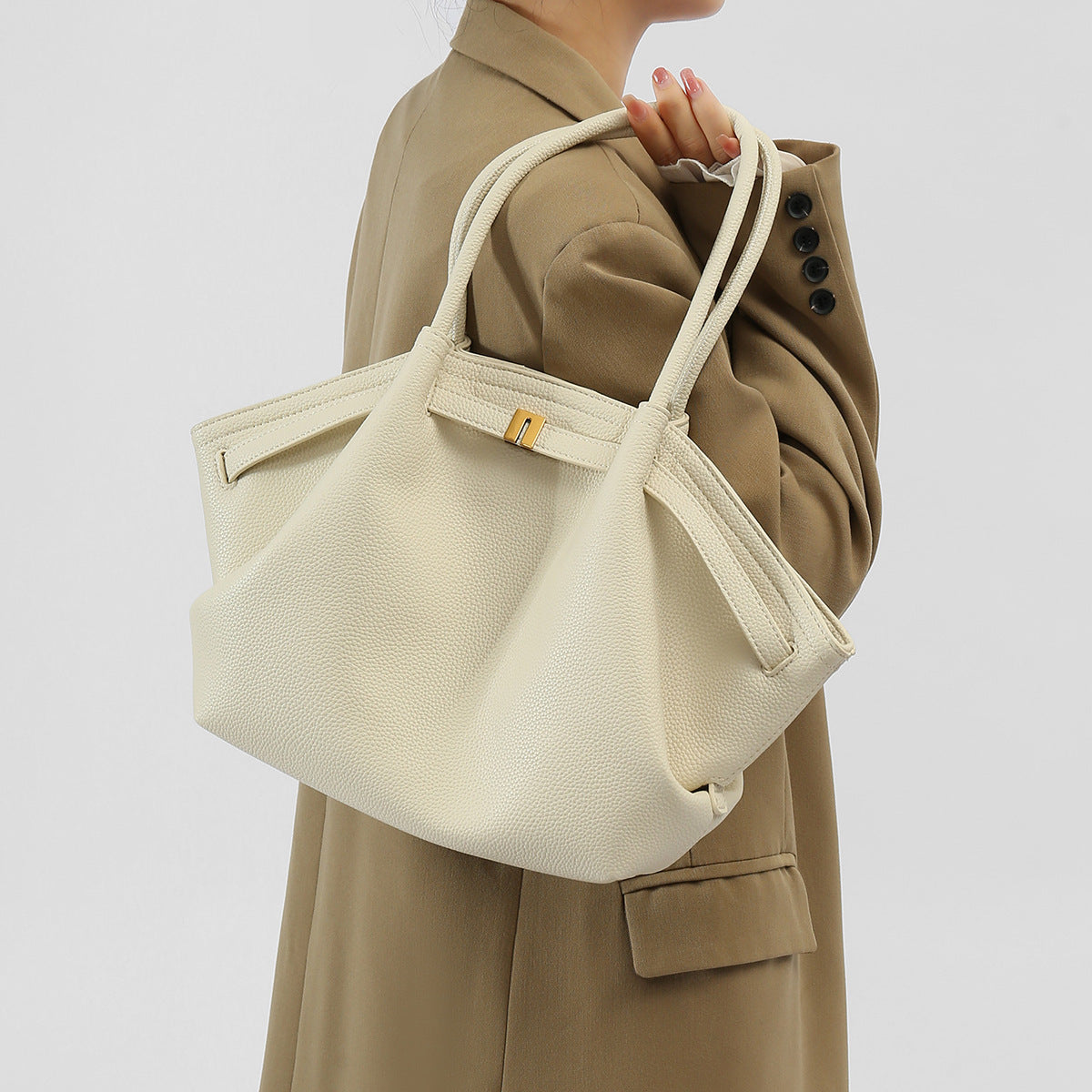 Simple Female Commuter Large Capacity Fashion Handbags