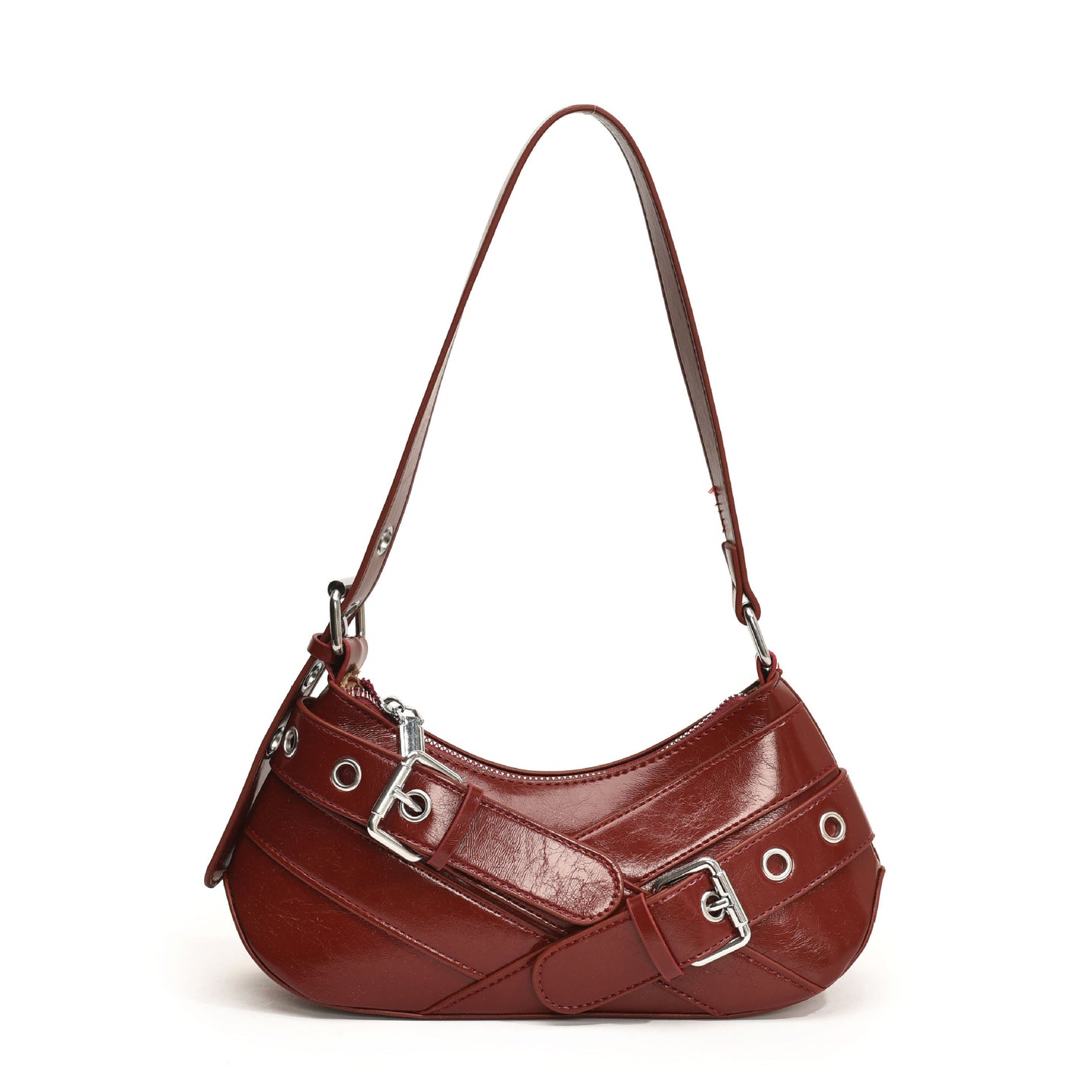 Women's French Minority Sweet Cool Hot Motorcycle Shoulder Bags