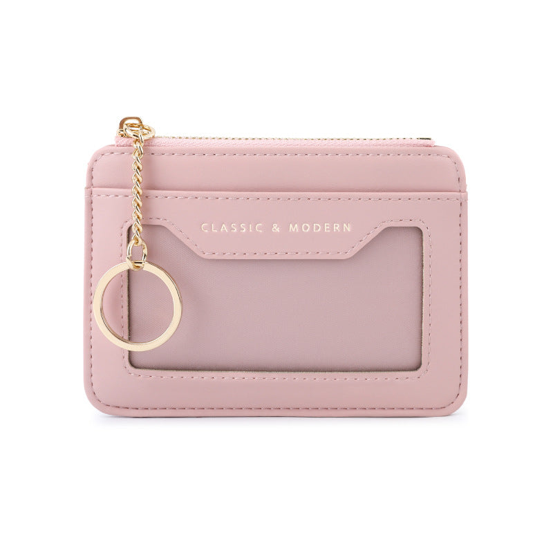 Korean Style Minimalist Thin Multiple Slots Card Holder