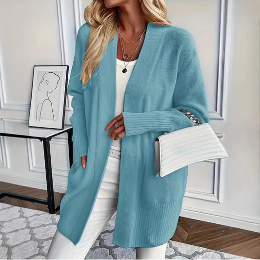 Women's Large Casual Simple Elegant Shawl With Knitwear