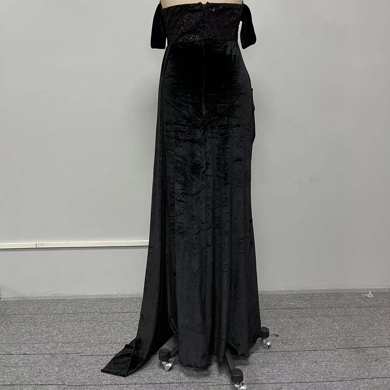 Women's Clothes Tube Sexy Lace Banquet Fishtail Dresses