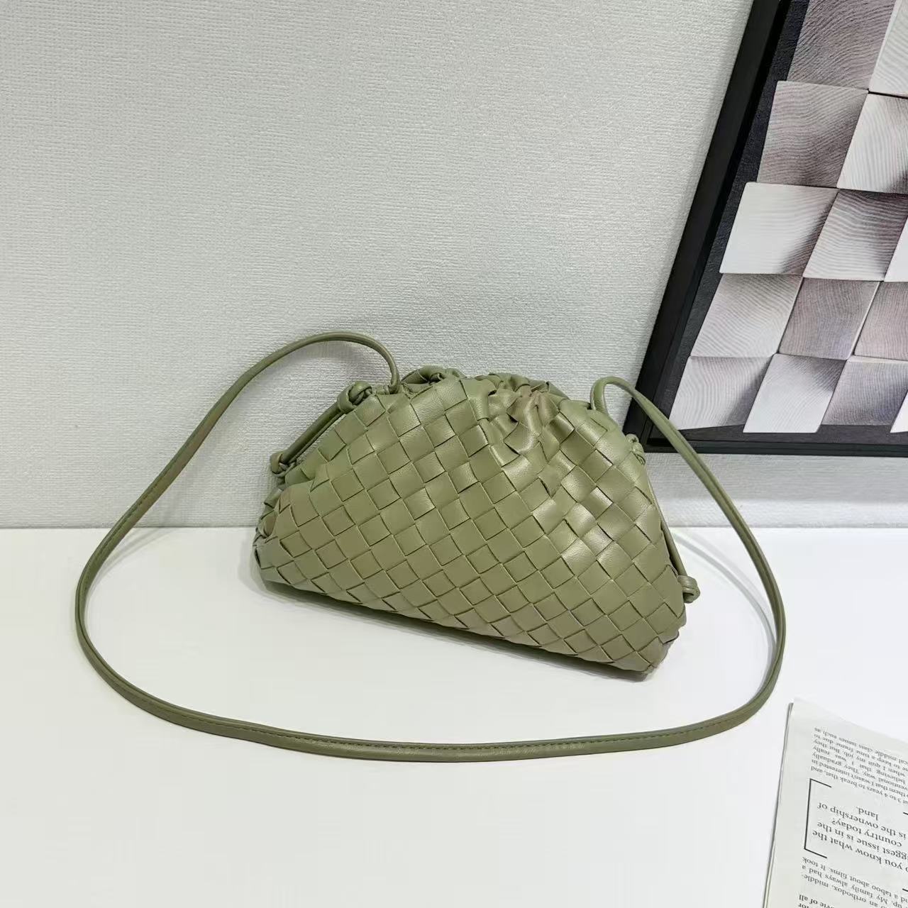 Casual Classic Trendy Hand-woven Cloud Fashion Handbags
