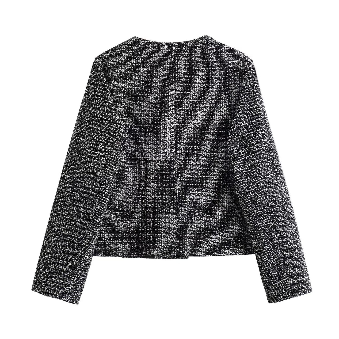 Women's Slouchy Autumn Solid Color Fashion Jackets