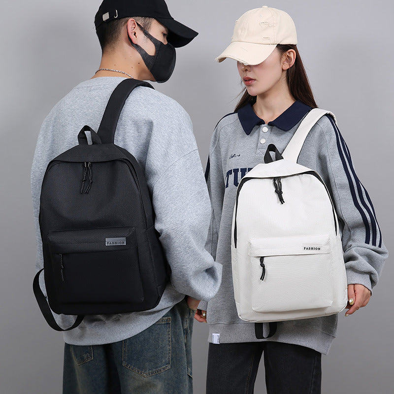 Men's Li Chevalier Simple Large Capacity High College Backpacks