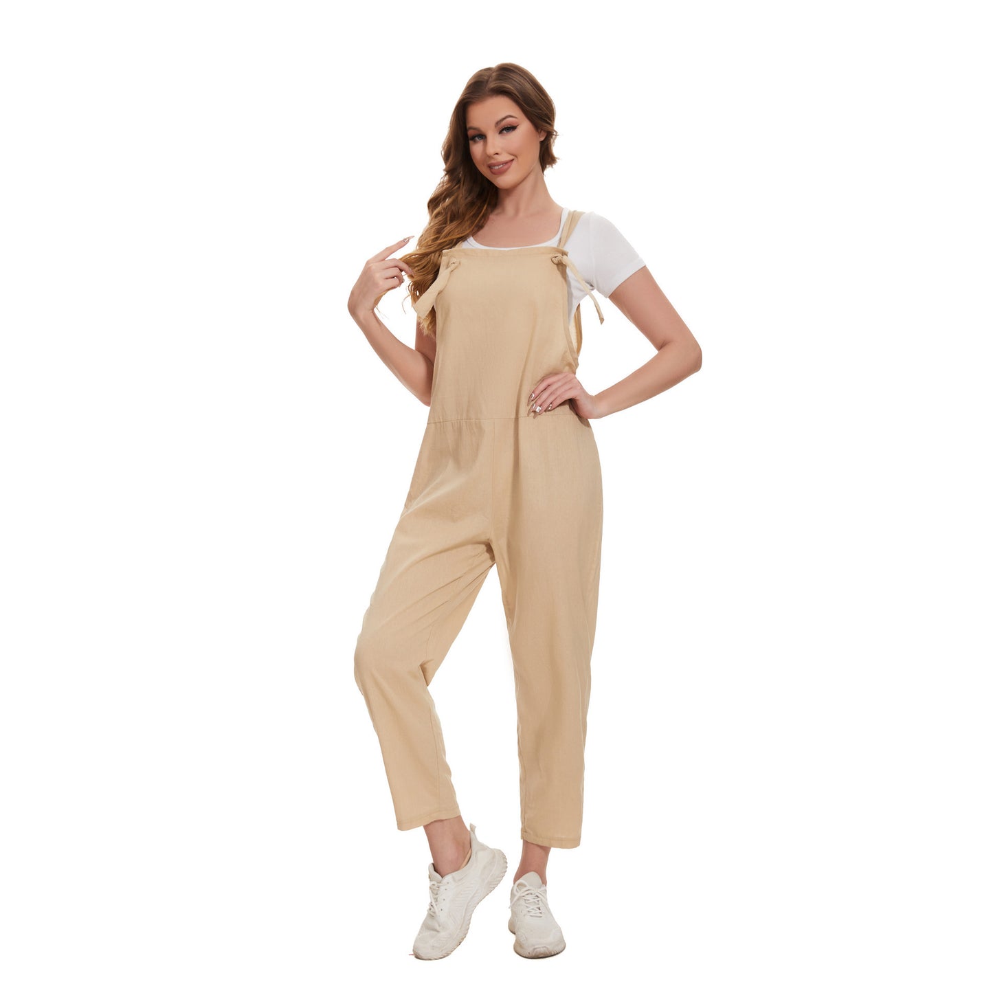 Classy Popular Women's Casual Loose Suspender Women's Jumpsuit/clothing