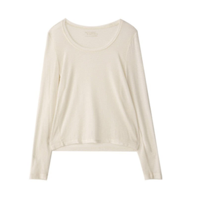 Women's Korean Style Simple Inner Wear Long Blouses