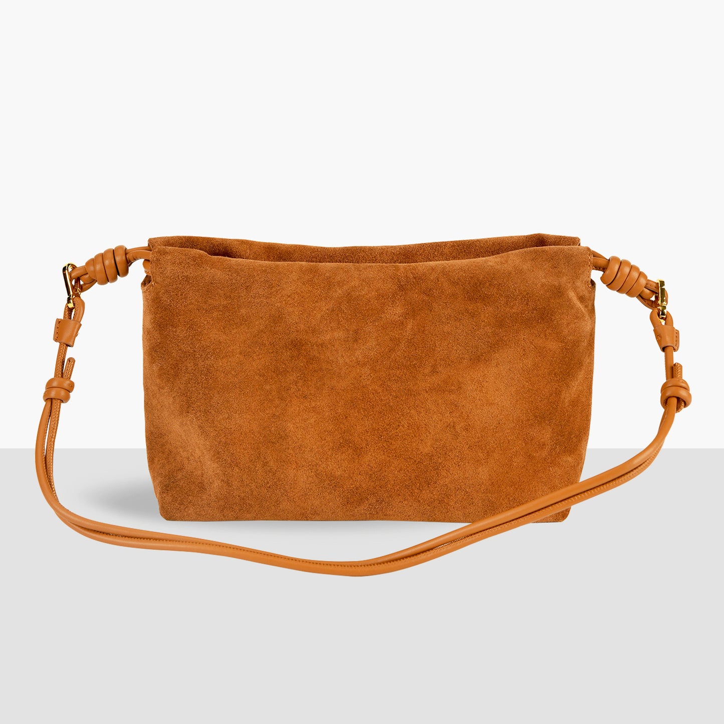 Women's Retro Suede Cowhide Fashionable Frosted Crossbody Bags