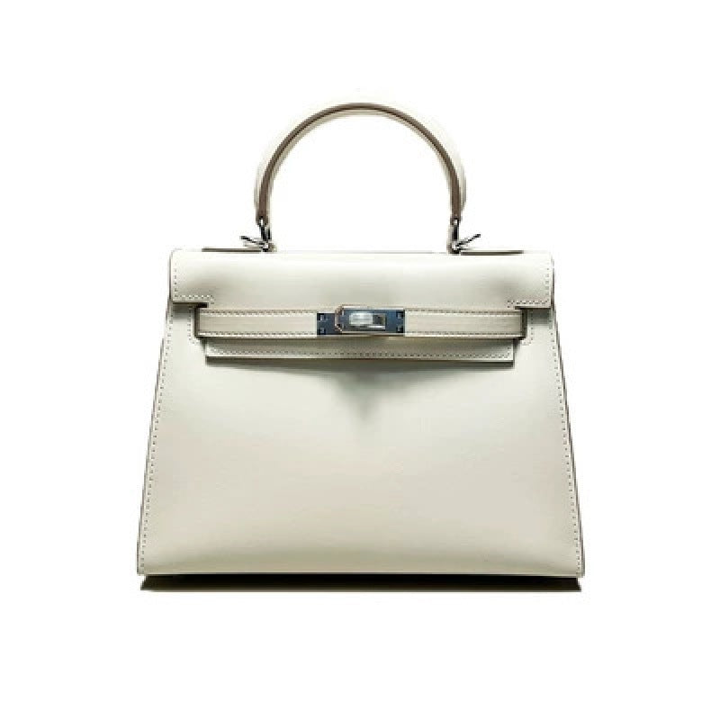Women's Leather Cowhide Kelly Second Generation One Handbags