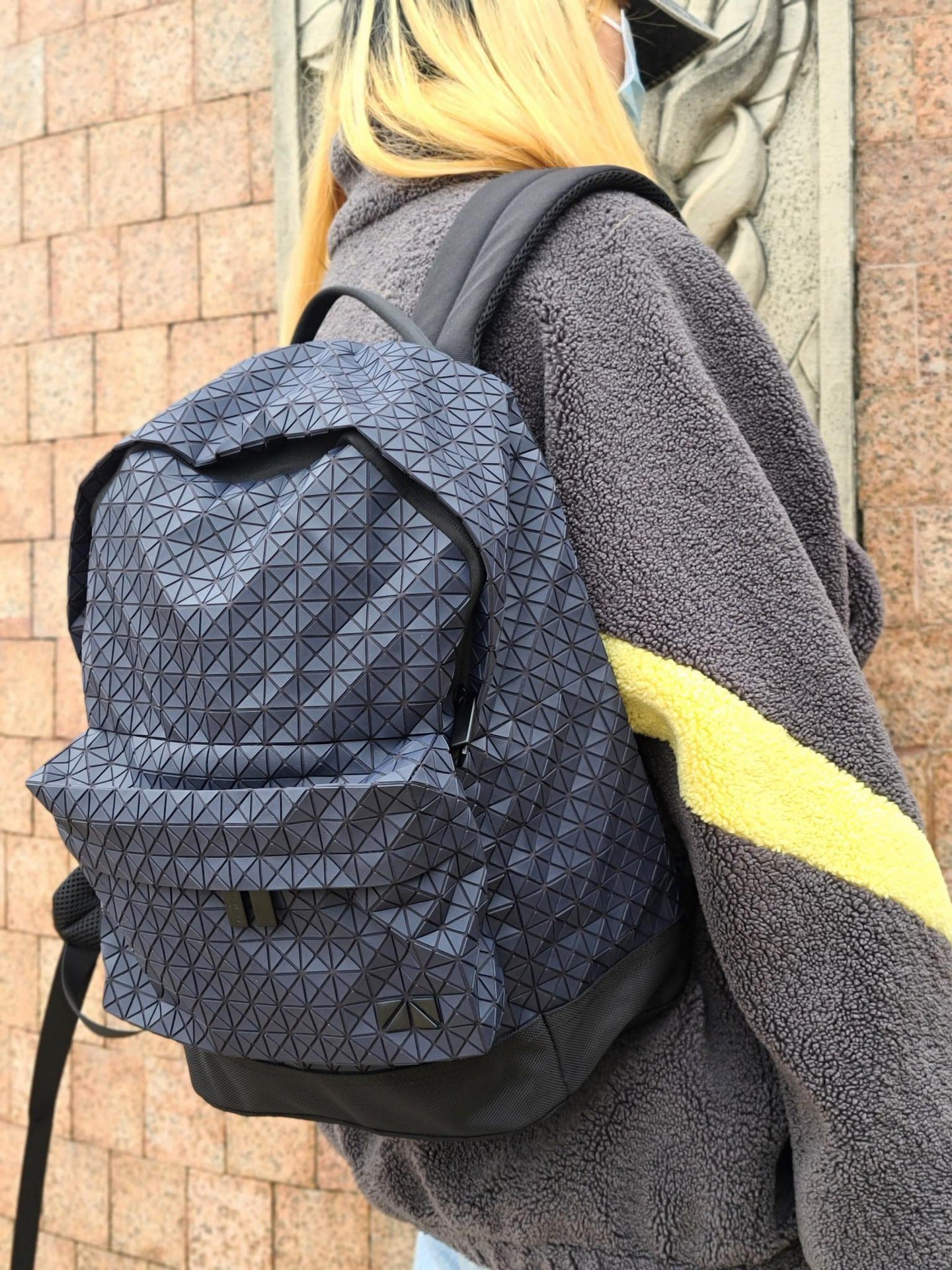 Life Original Rhombus Silicone Commuter Large Backpacks
