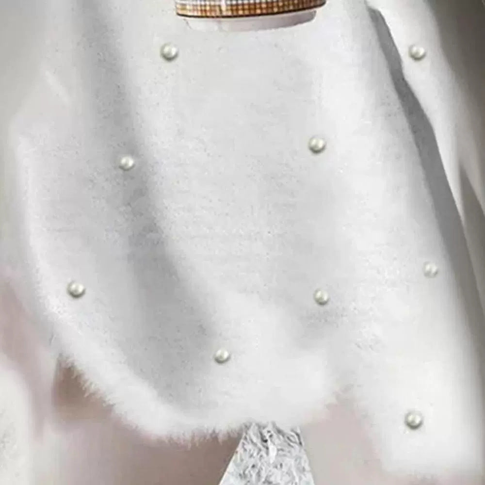 Women's Beautiful Attractive Glamorous Fur Loose Dresses