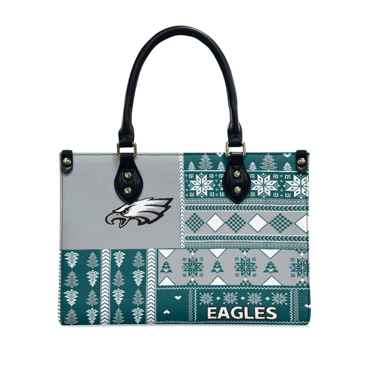 Women's San Francisco People Christmas Pattern Element Handbags