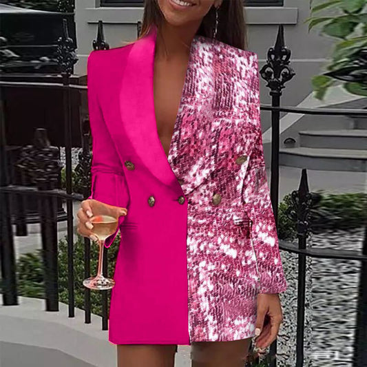 Small Sexy Deep V Casual Banquet Dresses